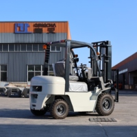 Chariot élévateur diesel de 2,5 tonnes pour les opérations de chargement et de déchargement en entrepôt et en zone de conteneurs