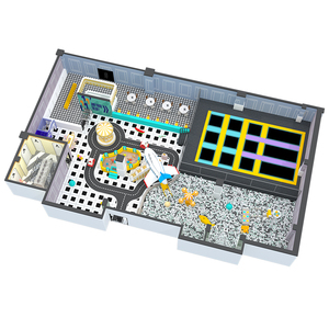 Bettaplay 570SQM Centro Comercial <span class=keywords><strong>Complejo</strong></span>, Parque <span class=keywords><strong>Infantil</strong></span> Interior para Niños, Parque de Atracciones <span class=keywords><strong>Infantil</strong></span> con Piscina de Pelotas - Product Image 1