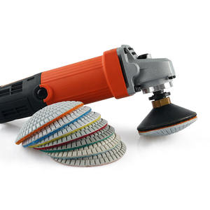 M14 4 אינץ '/100 מ "מ בסיס אלומיניום עם שרף יהלום עבור ליטוש אבן גרניט שיש עבור דיסק מרור אחורי מטחנת" - Product Image 6