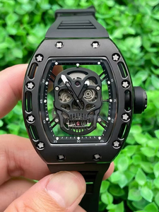 Prix de gros : Montre mécanique Super 52-01 Skeleton Skull — Mouvement automatique de plongée, verre saphir, sportive et distinctive - Product Image 5