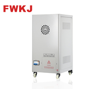 Régulateur de tension entièrement automatique monophasé 30 KVA en cuivre SVC/TND à commande par servomoteur