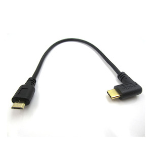 USB Loại C để micro USB góc cáp cho máy ảnh kỹ thuật số - Product Image 1