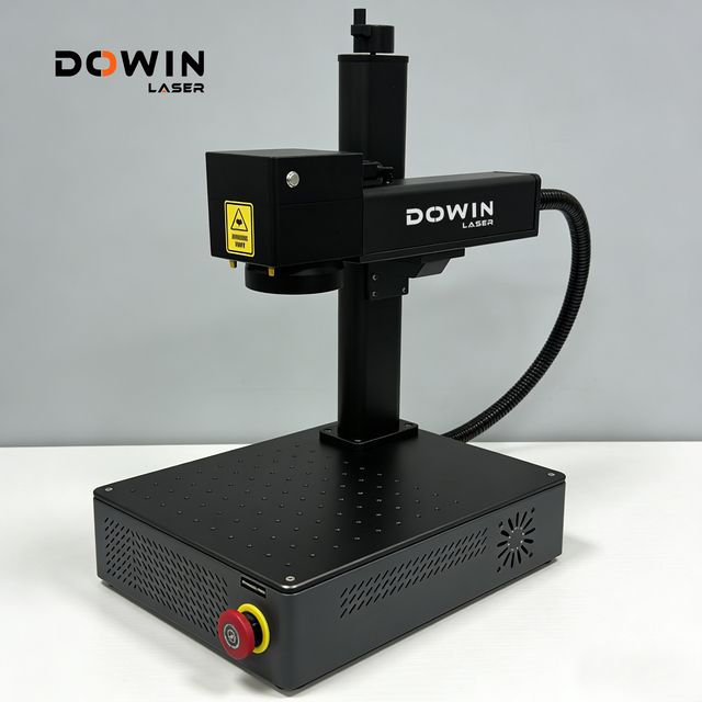 Portable Small Size 20W 30W Fiber Laser Marking Machine Laser Engraver Machine for Metal Wood Glass Plastic