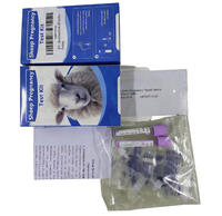 Kit de dépistage de la gestation des ruminants sur site, détection du PAG pour une gestion efficace de l'élevage de bovins et de moutons, 2 tests/kit