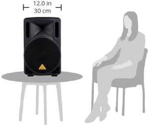 Système de sonorisation actif Behringer B210d 220 watts 2 voies avec woofer de 10 pouces et driver de compression de 1,35 pouce, connexion filaire - Product Image 3