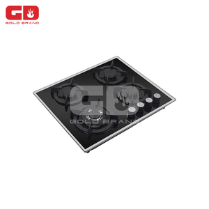 Cocina doméstica <span class=keywords><strong>integrada</strong></span> con 4 quemadores, <span class=keywords><strong>encimera</strong></span> de <span class=keywords><strong>gas</strong></span> de vidrio templado con espejo integrado - Product Image 3