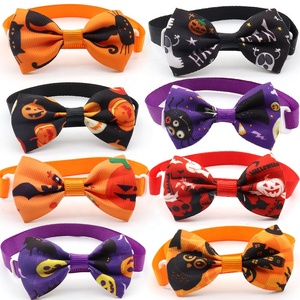 Réglable New Halloween <span class=keywords><strong>chien</strong></span> noeud papillon All Saints série chat <span class=keywords><strong>chien</strong></span> noeud papillon collier accessoires fabricants en stock - Product Image 3