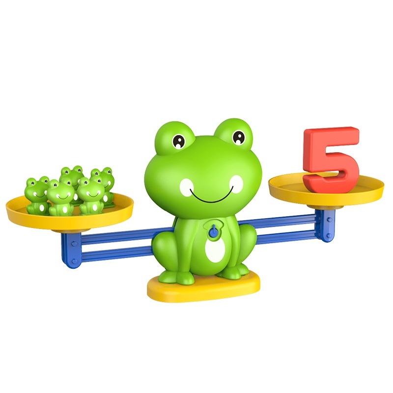 Interactive Digital Frog Balance Math Toys