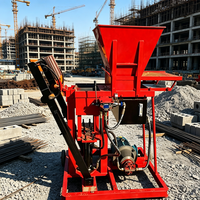 Machine à Briques Semi-Automatique WT2-25 Écologique pour Blocs de Terre Cuite
