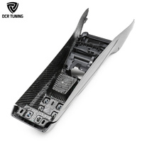 Consola Central de Fibra de Carbono Seca G87 M2, Reemplazo CS para BMW M3 G80 G81 M4 G82 G83, Acabado Interior, Caja de Almacenamiento, Cuero/Carbono Opcional
