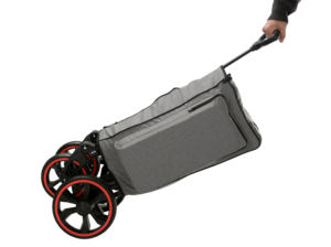 Populaire <span class=keywords><strong>pliable</strong></span> 150kg capacité <span class=keywords><strong>de</strong></span> charge tissu solide roues en polyuréthane utilisation industrielle et <span class=keywords><strong>de</strong></span> jardin chariot pour bébé <span class=keywords><strong>brouette</strong></span> OEM personnalisable - Product Image 6