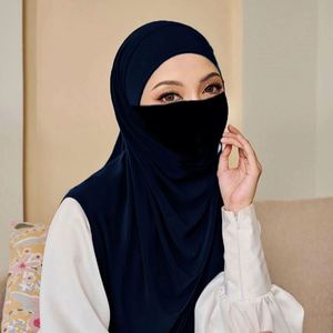 Pañuelo Hijab Ligero, Liso, de Invierno, Nuevos Estilos Árabes, Venta al por Mayor, Multifuncional, para Mujeres Musulmanas - Product Image 5
