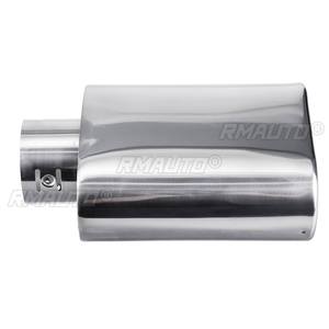 Embout d'échappement universel pour voiture, 60 mm, en acier inoxydable chromé, pour BMW/Benz/Audi - Product Image 5