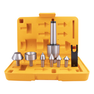 Juego de centros giratorios de alta velocidad para torno, juego de manguitos cónicos Morse MT4, 7 piezas - Product Image 2
