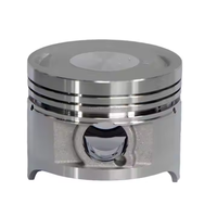 Prix usine forgé moteur voiture Piston Set DLC pistone avec anneaux