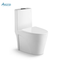 WC moderne pour salle de bain, à poser au sol, siphonique, en céramique, sanitaire, cuvette de toilette monobloc