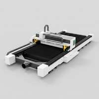 Machine de découpe laser à fibre portique haute puissance 12KW 20KW, machine de découpe CNC de tôles sur rail au sol 6m x 2m pour plaques épaisses