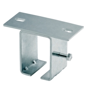 Support de <span class=keywords><strong>plafond</strong></span> réglable pour système monorail |   Support de rail en acier électrogalvanisé pour <span class=keywords><strong>porte</strong></span> <span class=keywords><strong>coulissante</strong></span> et rail supérieur - Product Image 1