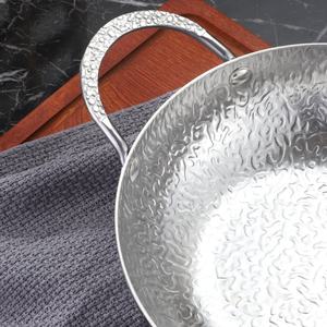 Olla seca de ramen coreano para cocinar en el hogar, olla de acero inoxidable, platos para aperitivos, Mango para sartén Kimchi, olla para mariscos de triple capa - Product Image 3