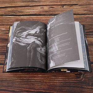 Custom Hardcover Sprayed Edge Dark Fantasy Romance Novel <b>Book</b> Printing Gold Foil Cover Special Edition Perfect Binding OEM ODM - Product Image 6