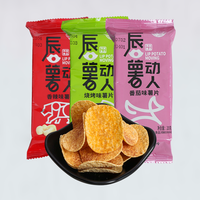 Nieuwe smaak bulk snack OEM ODM groothandel BBQ smaak gekruide grote aardappelchips snack voor de pauze