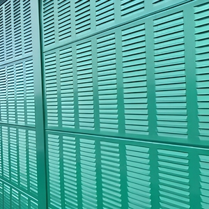 Barrière acoustique métallique S-barrier Cheng Chuang <span class=keywords><strong>de</strong></span> haute qualité, fabricant <span class=keywords><strong>de</strong></span> barrières anti-bruit, panneaux à lattes perforées pour extérieur, <span class=keywords><strong>laine</strong></span> <span class=keywords><strong>de</strong></span> <span class=keywords><strong>verre</strong></span> - Product Image 1
