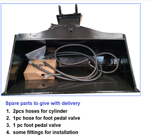 Cubo de clasificación de inclinación CAT 305 para excavadora de 5 toneladas, limpieza de cubo inclinable de 1200mm y 1500mm - Product Image 3