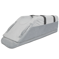 Oreiller d'élévation de jambe en mousse à mémoire de haute qualité avec design ergonomique pour un confort et un soutien ultimes