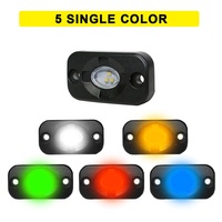 Lampes LED multicolores étanches IP67, éclairage RGB lumineux, contrôle par application, éclairage sous voiture