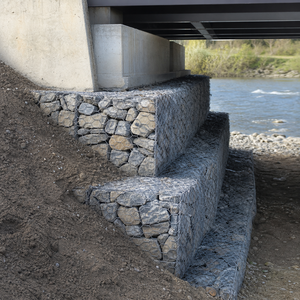 Panier <span class=keywords><strong>gabion</strong></span> galvanisé en treillis métallique hexagonal pour mur de soutènement et cage à pierres anti-érosion - Product Image 5