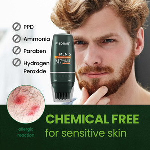 ปากกาเปลี่ยนสีเคราสำหรับผู้ชาย ยี่ห้อ Private Label สำหรับปิดผมขาวบริเวณโคนผมและจอน ใช้งานง่ายทันที เหมาะสำหรับร้านตัด<span class=keywords><strong>ผม</strong></span>และใช้ในบ้าน พร้อมหวีสำหรับย้อมสี - Product Image 3