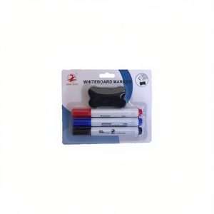 Whiteboard Marker Set 4 Piece With Eraser Ref 04511 12Pcs Pack - Product Image 1