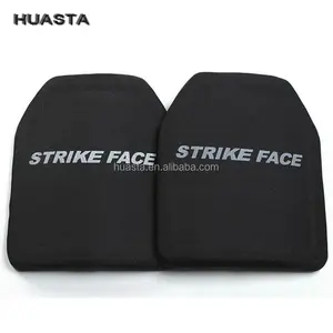 Placa de segurança dura para proteção HUASTA III IV alumina silicone carboneto cerâmica Pe 3 4 Placa de peso facial