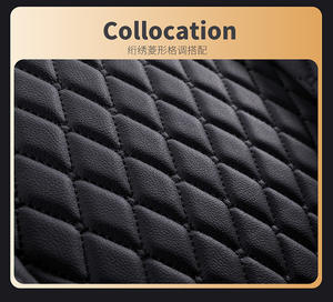 Housse de siège de voiture quatre saisons en cuir de sport Design de mode à usage universel pour housse de siège universelle ensemble complet - Product Image 5