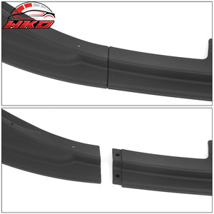 Compatible con Lexus IS F Sport Sedan 4 Puertas 2014-2016, Labio de Parachoques Delantero Estilo IKON 3, Negro Mate - Product Image 6