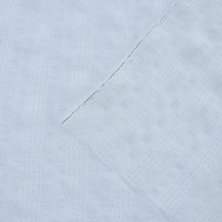 Tissu crêpe à bulles SPH Grid 100% polyester résistant à l'abrasion 120 g/m² pour jupes croisées Nouveauté