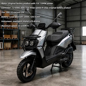 Motocicleta Eléctrica Resistente MTBGO, Color Negro Mate, Faro Doble, Llanta Delantera, Freno <span class=keywords><strong>de</strong></span> Disco, Directo <span class=keywords><strong>de</strong></span> Fábrica, <span class=keywords><strong>para</strong></span> Hombre - Product Image 4