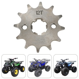 HIAORS 17mm קדמי מנוע סבבת 428-12T עבור 50cc <span class=keywords><strong>70cc</strong></span> 110cc 125cc 140cc 160cc טרקטורונים סיני לכלוך pirt אופני Quad 4 גלגלים טוסטוס - Product Image 3