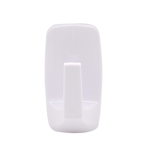 Móc Treo Áo Khoác Màu Trắng Móc Đơn Móc Tự Dính Phòng Tắm Nhà Bếp Bằng Nhựa Chịu Lực Nặng Cho Tường - Product Image 2