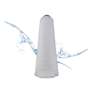 ตลับกรองแบบจีบเมมเบรน PES ขนาด 0.22 ไมครอน แบบไม่สมมาตรสูง สำหรับการกรองขั้นสุดท้ายของเบียร์และน้ำ - Product Image 1