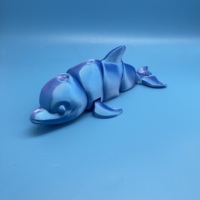 Fabricant direct, ornements de requins créatifs imprimés en 3D, jouets, décorations sur le thème marin, objets d'exposition, animaux pour l'enseignement biologique