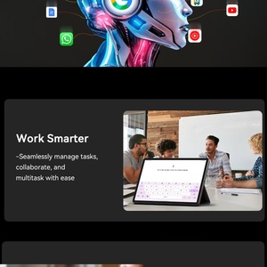 Tablet PC de 12 Pulgadas con WIFI, 12+256GB, 9000mAh, Pantalla 2K a 90hz, Android 15, Blackview Mega 2 WIFI - Product Image 5