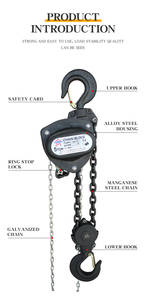 บล็อกโซ่3ตัน5ตัน10ตันประเภท <span class=keywords><strong>VT</strong></span> บล็อกลูกรอกแบบแมนนวลแบบเต็มรูปแบบตะขอใช้ในบ้านใหม่จากโรงงานจีน - Product Image 5