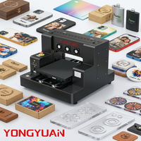 Harga Pabrik Printer UV DTF Flatbed A4 Kecepatan Tinggi Mini LED Transfer Stiker Flex Portabel Otomatis