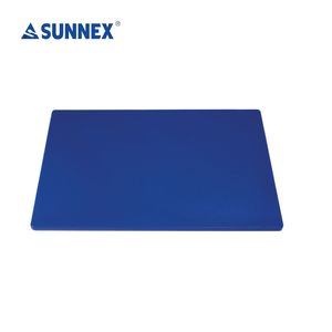 Sunnex Planche à découper Msxcb de haute qualité 14X10X0.5 pouces sans poignée et rainure Ldpe Blue Plateaux de service - Product Image 4