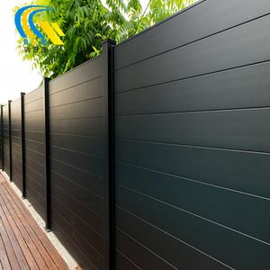 Barandilla de aleación de aluminio <span class=keywords><strong>antigua</strong></span> de arte chino personalizado Villa patio valla balcón barandilla madera esgrima enrejado puertas - Product Image 2