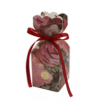 Sac cadeau en papier vert Baby Shower Favors Birthday Party Christmas Paper Box Wedding Candy Gift Box
