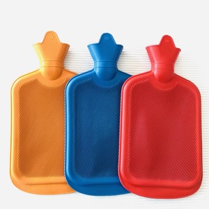 Bouteille coussin chauffant bouteille d'eau chaude avec couvercle eau chaude sac portable eau chaude sac long chaud avec housse en peluche - Product Image 3