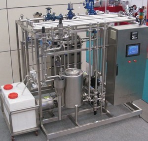 Pasteurisateur de lait UHT à plaques de 200, 500, 1000, 5000 litres/h, machine de stérilisation UHT, petit pasteurisateur de lait - Product Image 2