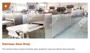 Línea de Producción de Croissants con Recubrimiento de Chocolate Gelgoog Trade, Línea de Recubrimiento de Dátiles con Chocolate - Product Image 6